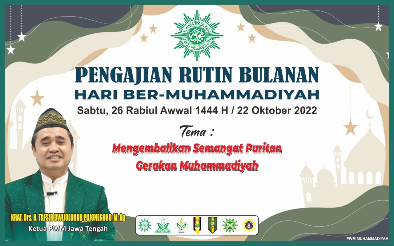 Ketua PWM Jawa Tengah di Hari Ber-Muhammadiyah DKI Jakarta